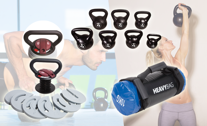 Poids et accessoires de fitness